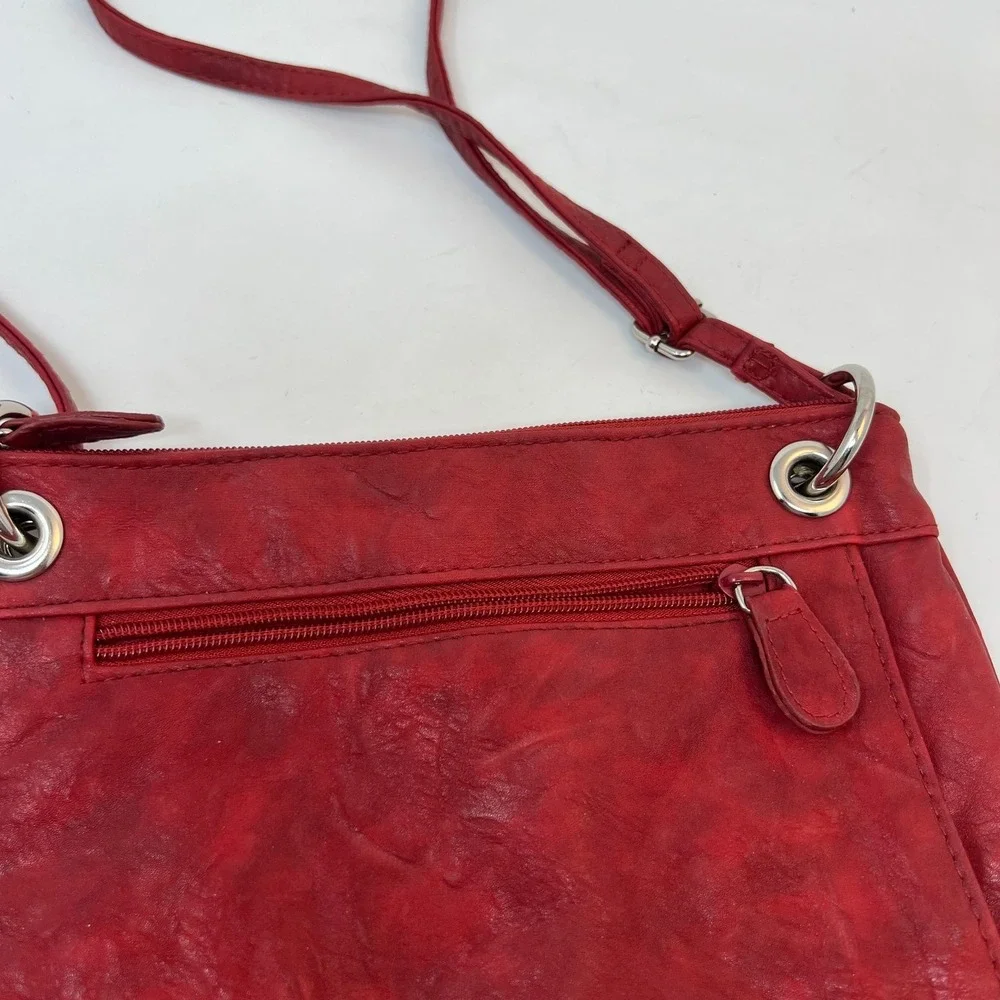 Koltov Crossbody Red Purse Handbag 10